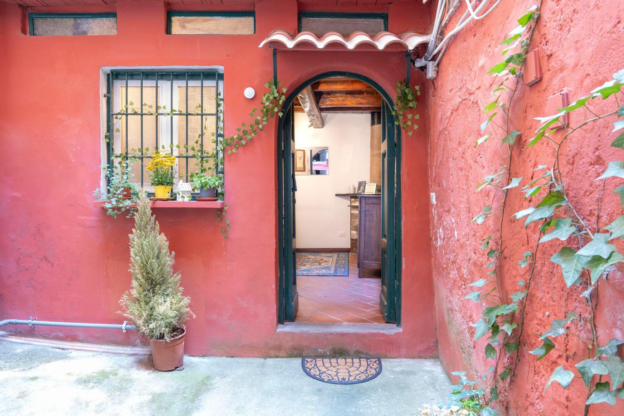 Apartmán Casa Di Mimmi In Trastevere Řím Exteriér fotografie