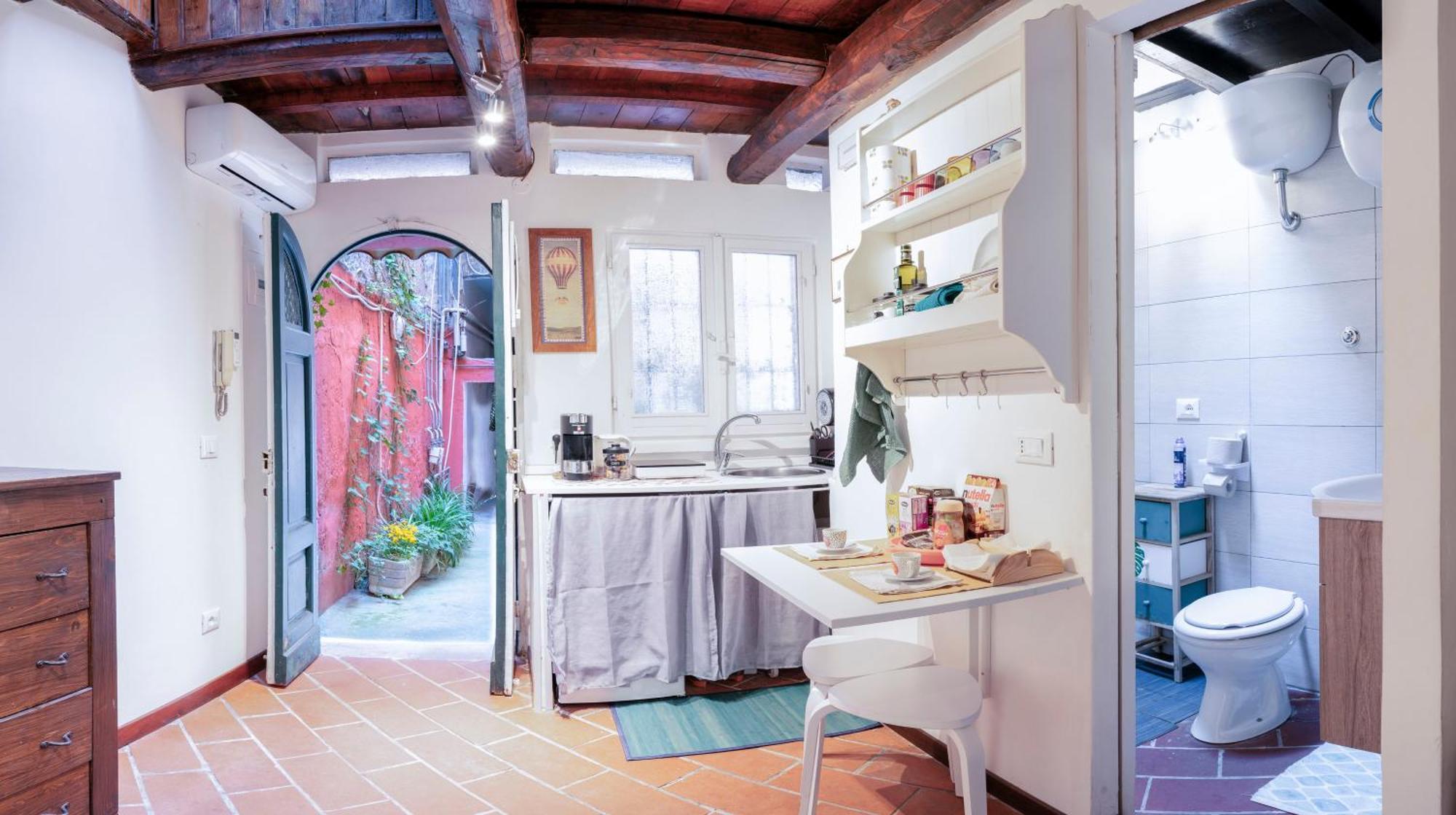 Apartmán Casa Di Mimmi In Trastevere Řím Exteriér fotografie